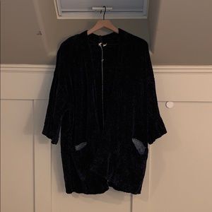 Chunky, super-soft, cardigan sweater!